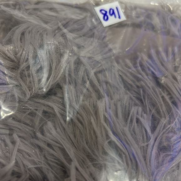 She + Sky Mocha Faux Fur Layered Hippie Shag Open Front Coat Size L‎ (891) - Picture 13 of 13